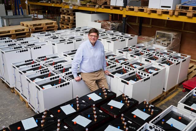 Sunamp chief executive and co-founder Andrew Bissell. Picture: Malcolm Cochrane
