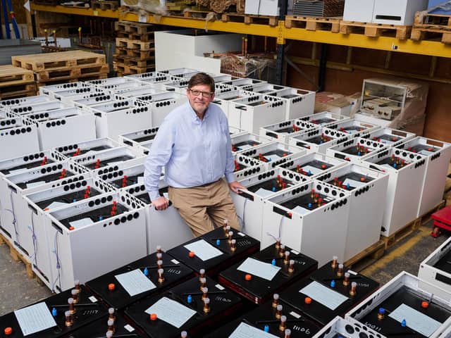Sunamp chief executive and co-founder Andrew Bissell. Picture: Malcolm Cochrane
