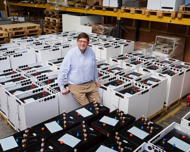 Sunamp chief executive and co-founder Andrew Bissell. Picture: Malcolm Cochrane