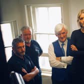 The team at the heart of the docuseries' re-investigation (Photo: Firecracker Scotland)