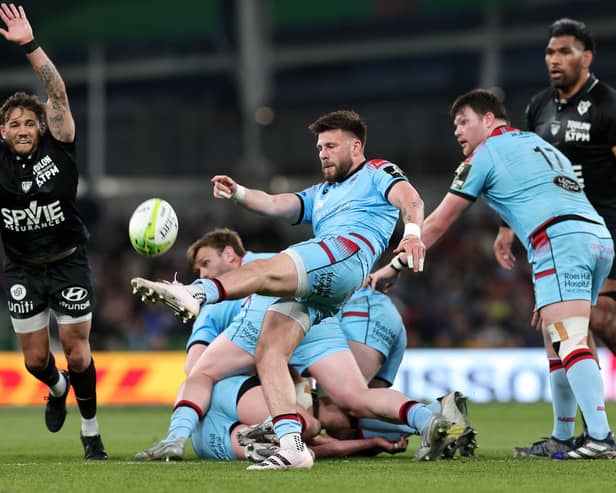 Ali Price played as a second-half replacement in Glasgow Warriors' Challenge Cup final defeat by Toulon. (Photo by David Rogers/Getty Images)