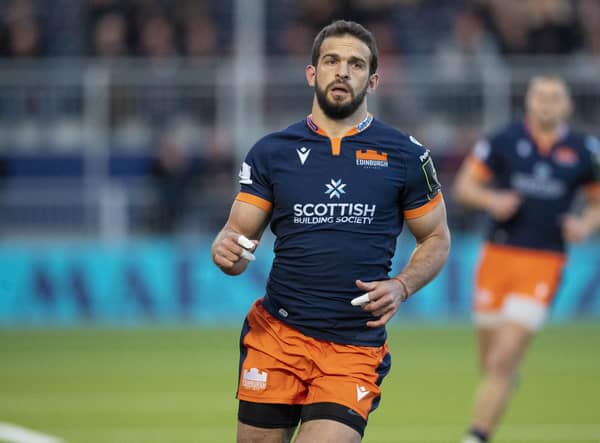 Edinburgh winger Ramiro Moyano will leave the club at the end of the season. (Photo by Ross MacDonald / SNS Group)