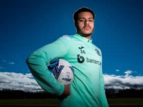 CJ Egan-Riley is hoping to make his mark at Burnley after his loan spell with Hibs. (Photo by Ross Parker / SNS Group)