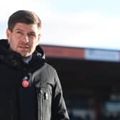 Rangers manager Steven Gerrard was unhappy with an unspecified alleged comment made by Ross County player Michael Gardyne during the Ibrox side's 4-0 win in Dingwall on Sunday. (Photo by Craig Foy / SNS Group)