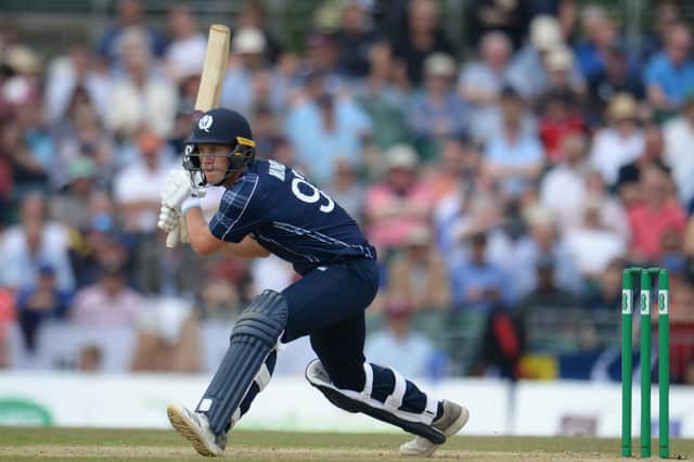 George Munsey hit a superb unbeaten 79 from 100 balls as Scotland beat the Netherlands in the second ODI.