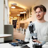 Among the Scottish winners is Fergal Mackie who has developed a body-powered bionic hand. Picture: contributed.