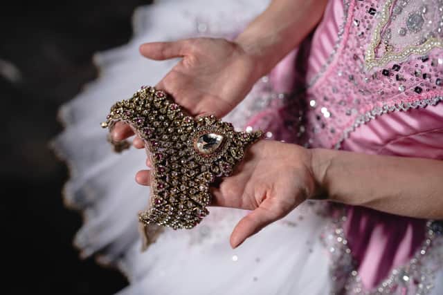 Behind the scenes with the Sugar Plum Fairy as filming gets underway on The Secret Theatre. Picture: Drew Forsyth