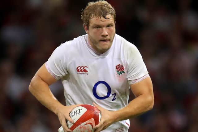 Joe Launchbury has been forced to withdraw from the England Six Nations squad. Picture: Adam Davy/PA Wire