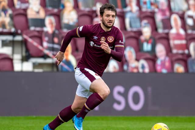 Hearts defender Craig Halkett is frustrated with recent results.