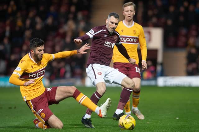 Michael Smith has been a regular at right wing-back. (Photo by Craig Foy / SNS Group)