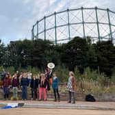 Esther Swift's project The Call opened this year's Edinburgh Door festival.