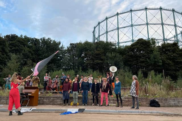 Esther Swift's project The Call opened this year's Edinburgh Door festival.