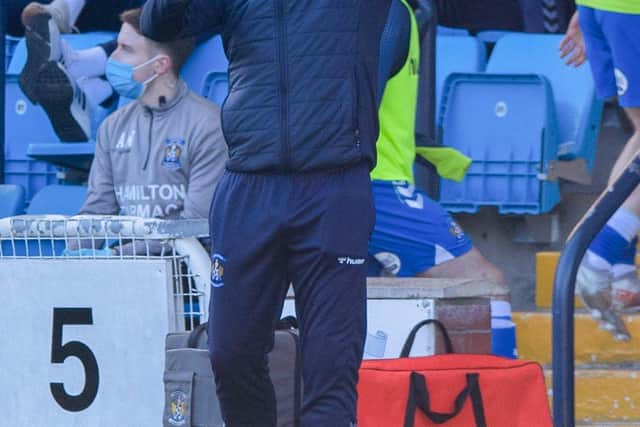 Kilmarnock manager Derek McInnes. (Photo by Sammy Turner / SNS Group)