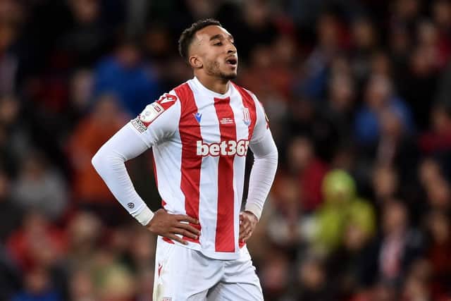 Jacob Brown of Stoke City. (Photo by Nathan Stirk/Getty Images)