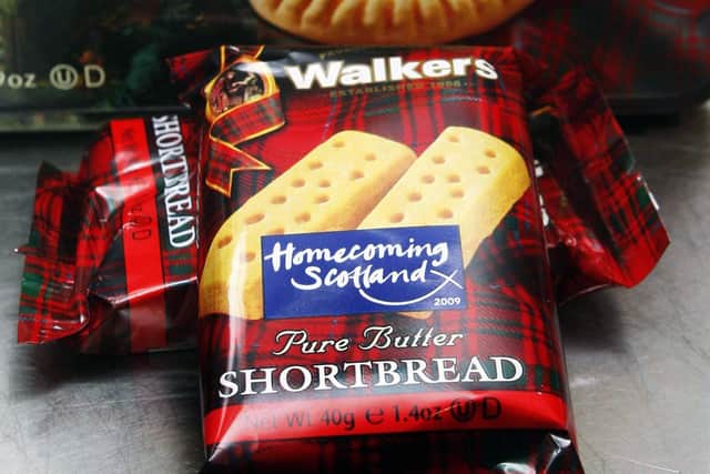 Walker's Shortbread has become one of the most recognisable Scottish food brands. The picture shows a previous product but a major rebranding in 2022 and into 2023 is expected to further boost sales. Picture: Danny Lawson/PA