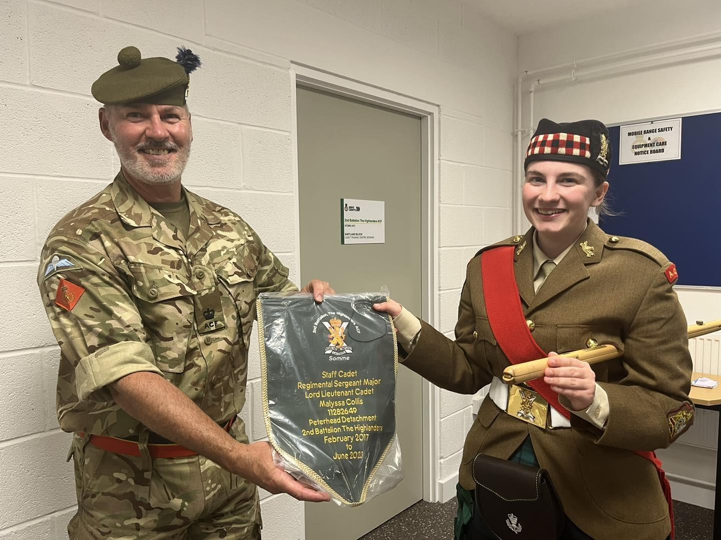 A fond farewell to RSM Collis