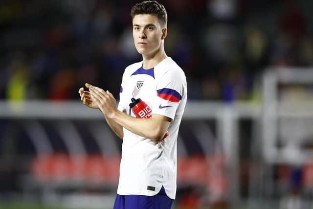 New Hibs signing Matthew Hoppe is an American internationalist.