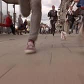 Trainspotting's iconic opening sequence was shot on Princes Street.