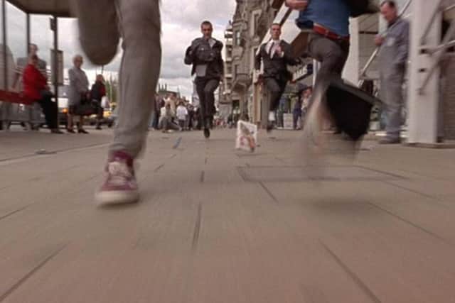 Trainspotting's iconic opening sequence was shot on Princes Street.