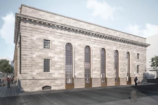 Perth's new-look City Hall is expected to open to the public in 2024.