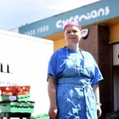 Sue O’Neill-Berest, food education manager for Cyrenians. Picture: Lisa Ferguson