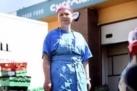 Sue O’Neill-Berest, food education manager for Cyrenians. Picture: Lisa Ferguson