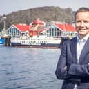 CalMac chief executive Robbie Drummond said it was in "positive dialogue" over leasing Pentalina. Picture: Rachel Keenan