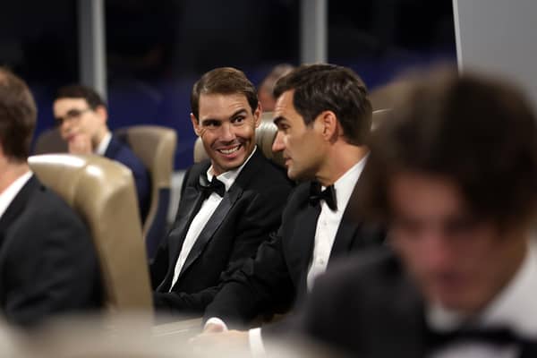 Rafael Nadal and Roger Federer PIC: Julian Finney/Getty Images
