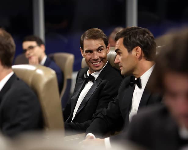Rafael Nadal and Roger Federer PIC: Julian Finney/Getty Images