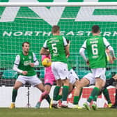 Guthrie scores to make it 2-0 but the goal shouldn't have stood says expert Gallagher (Photo by Ross MacDonald / SNS Group)