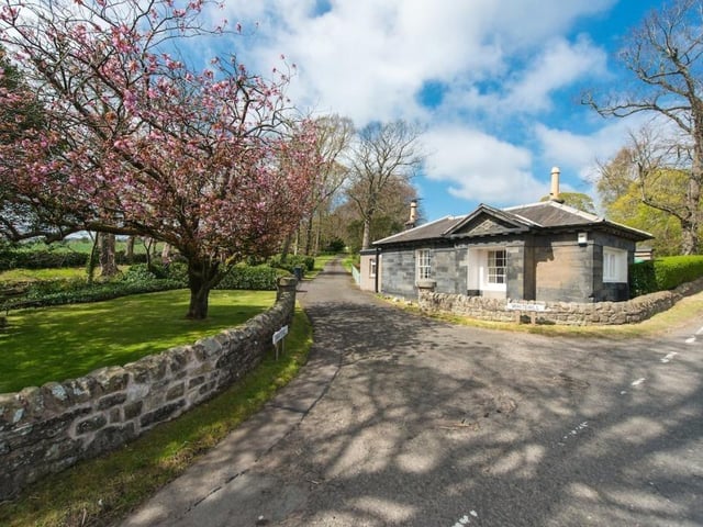 Gate Lodge at entrance to estate.