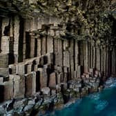Fingal's Cave on Staffa -  the geological wonder that has intrigued visitors for hundreds of years. PIC: "Dennis J. Wilkinson, II  /  Flickr/ CC.           "