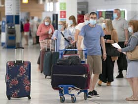 Air passengers have suffered longer delays and more late-notice cancellations than before the pandemic. Picture: Jane Barlow/PA