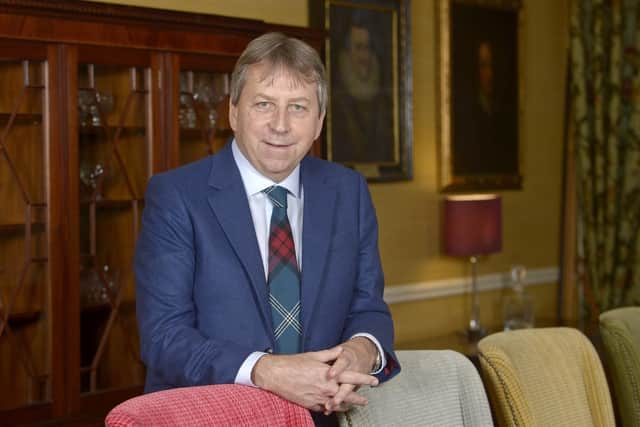 Professor Peter Mathieson, the principal and vice-chancellor of the University of Edinburgh