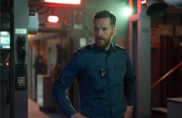 Shaun Evans starring in new BBC thriller, Vigil. (Credit: BBC)