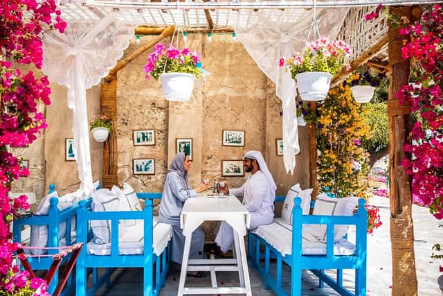 The Arabian Teahouse. Pic: Dubai Tourism/PA
