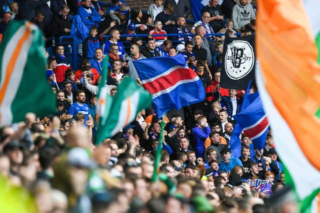 Stewart Robertson has suggested the days of large away supports at Celtic-Rangers fixtures will not return anytime soon.