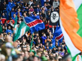 Stewart Robertson has suggested the days of large away supports at Celtic-Rangers fixtures will not return anytime soon.