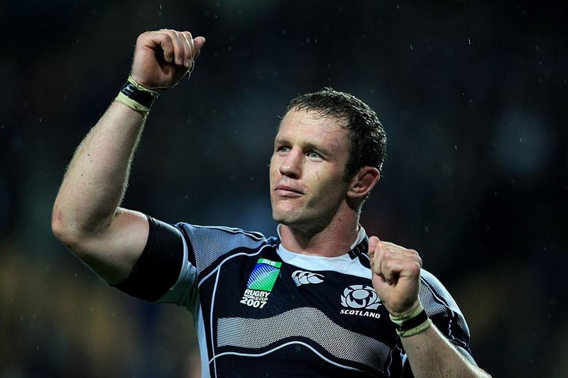 Also winning 77 Scottish caps is back-row Jason White. He made his appearances between 2000 and 2009.