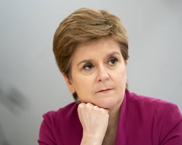 First Minister Nicola Sturgeon. Picture: Jane Barlow - WPA Pool/Getty Images