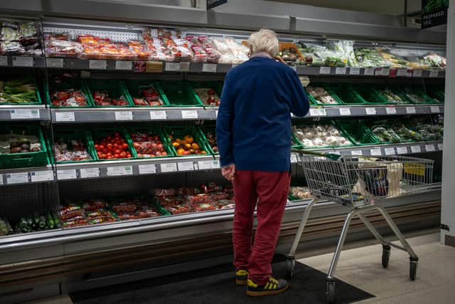 The latest official inflation figures show that food prices are not rising as quickly as earlier in the year.