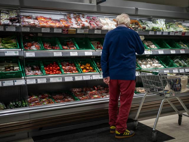 The latest official inflation figures show that food prices are not rising as quickly as earlier in the year.