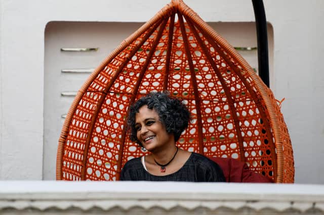 Arundhati Roy PIC: MONEY SHARMA/AFP via Getty Images