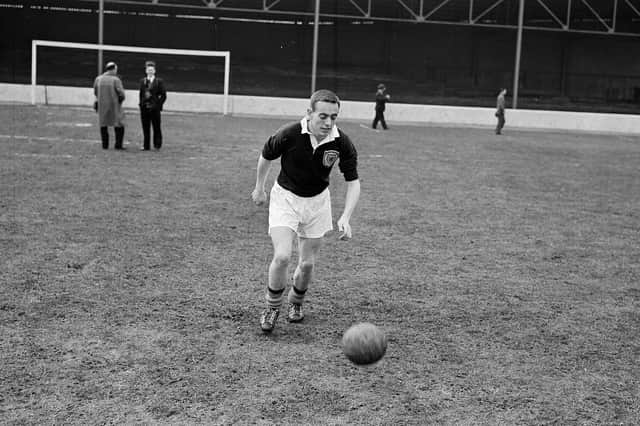 Ian St John training in 1960.