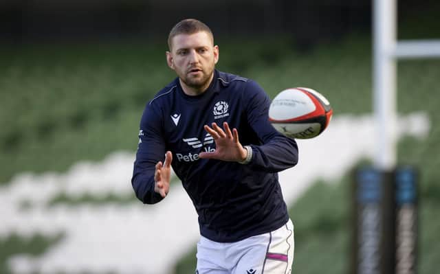 Finn Russell's last appearance for Scotland came against Italy in the Six Nations.