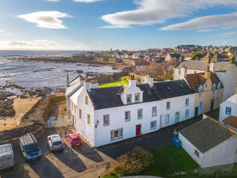 If life in the East Neuk fishing village of Anstruther sounds appealing you'll find it hard to find a property with a better sea view than Merchant's House. The A-listed property has three bedrooms and three public rooms spread over three floors. Available for offers over £495,000, it also comes with a private garden and is a short walk from one of Scotland's best fish and chip retaurants. For more information contact Savills.