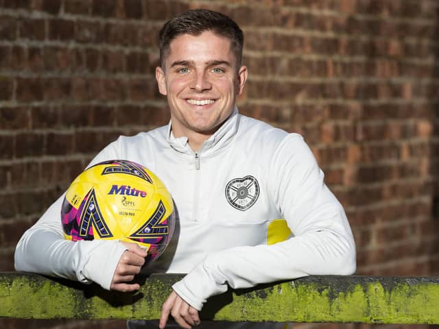 Hearts midfielder Cammy Devlin broke down in tears after being told he was included in the Australia squad for the World Cup. (Photo by Mark Scates / SNS Group)