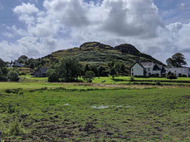 Dunadd Fort rises out of the landscape of Kilmartin Glen and was once the powerbase of the kingdom of Dál Riata. PIC: Lauren Johnston-Smith/Creative Commons.