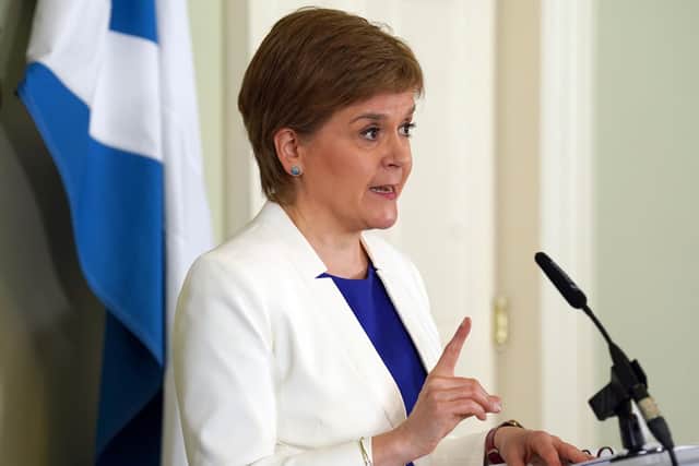 Nicola Sturgeon said she was 'prepared to compromise' over a second referendum on Scottish independence (Picture: Andrew Milligan/pool/Getty Images)