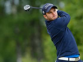 Michael Stewart won the fourth bunkered Get Back to Golf Tour event of the 2021 campaign at Prestwick St Nicholas. Picture: Harry Engels/Getty Images.